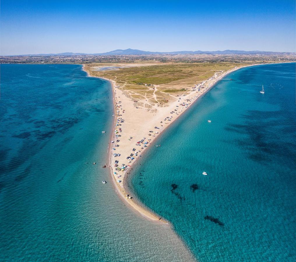Απέραντο Γαλάζιο, Ορίζοντας, Καλαισθησία, Φιλοξενία Βίλα Επανωμή Εξωτερικό φωτογραφία